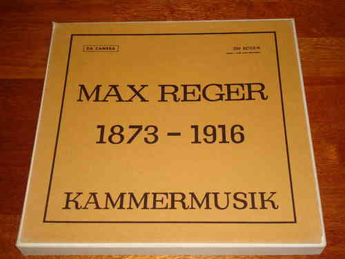 Reger - Kammermusik - Keller Laugs Kloor Wolf - Da Camera Magna 5 LP Box