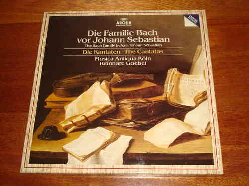 Bach Family before Johann Sebastian - Reinhard Goebel - Archiv Digital 2 LP Box