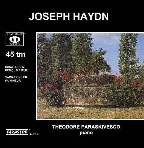 Haydn Klaviersonate Theodore Paraskivesco Sarastro 45 RPM LP