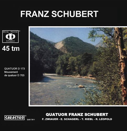 Schubert String Quartet Quatuor Franz Schubert Sarastro LP
