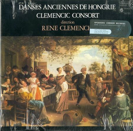 Danses Anciennes de Hongrie Rene Clemencic Harmonia Mundi LP
