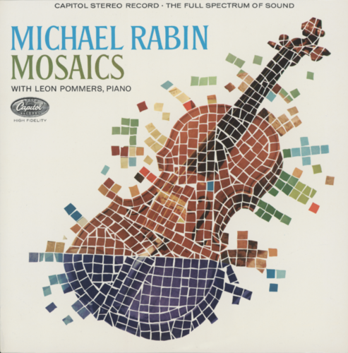 Michael Rabin Mosaics Capitol Testament 180g LP SP 8506