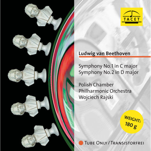 Beethoven Symphonien Nos.1 & 2 Rajski Tacet 180g LP L157