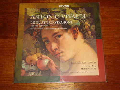 Vivaldi - Le Quattro Stagioni - Carmignola - Divox 180g LP