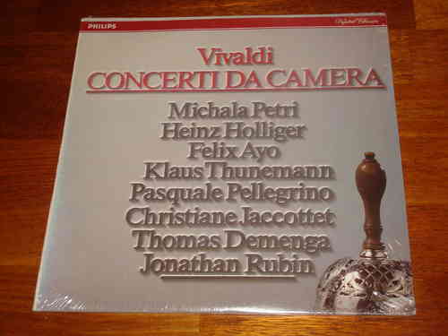 Vivaldi - Concerti da Camera - Felix Ayo ( Violin ) - Philips Digital Classics 2 LP
