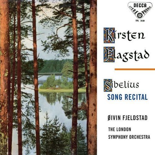 Sibelius Song Recital Kirsten Flagstad Decca LP SXL 2030