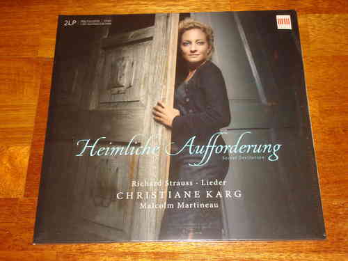Strauss Lieder - Heimliche Aufforderung - Christiane Karg - Berlin Classics 2x 180g LP