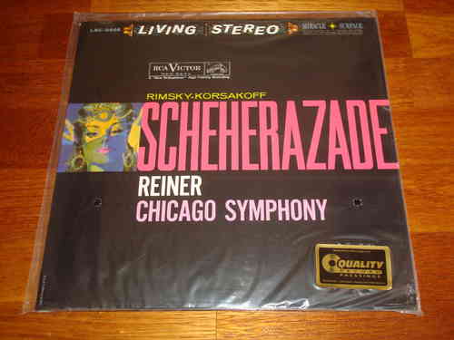 Rimsky-Korsakoff - Scheherazade - Reiner - RCA Living Stereo 200g LP