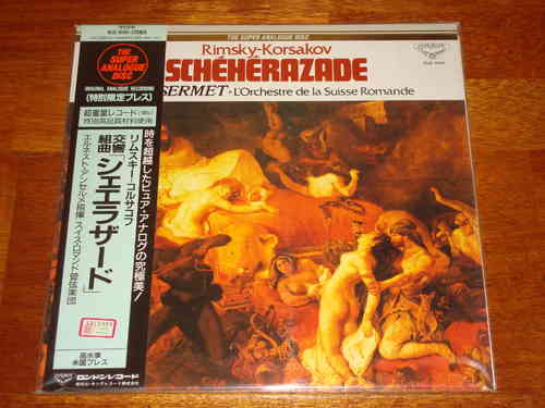 Rimsky-Korsakoff - Scheherazade - Ansermet - King Japan 180g LP