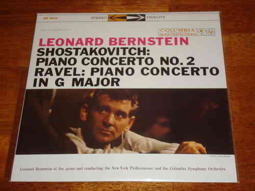 Shostakovich - Piano Concerto No.2 - Bernstein - Columbia Impex 200g LP