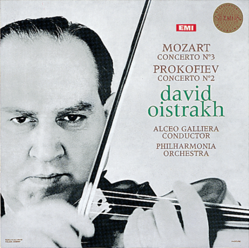 Mozart Violinkonzert No.3 Oistrach Testament LP SAX 2304