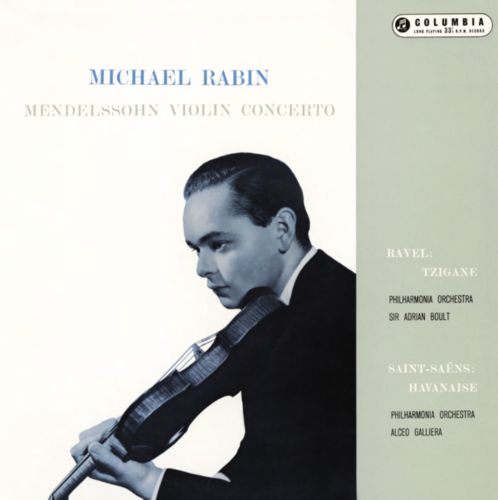 Mendelssohn Violinkonzert Michael Rabin Testament LP