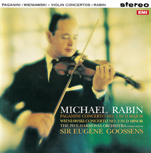Paganini Wieniawski Violinkonzerte Rabin Capitol LP SP 8524