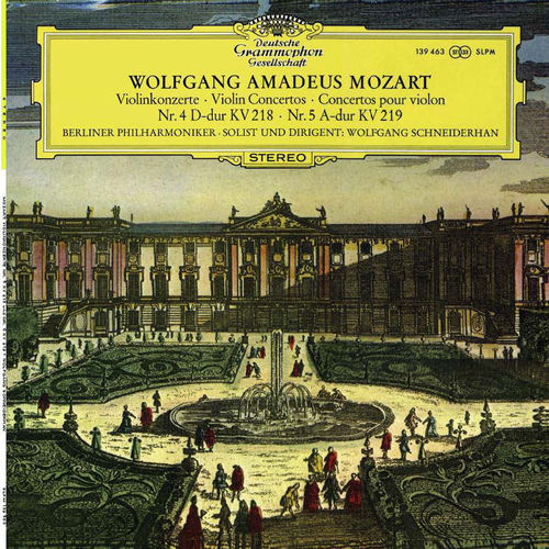 Mozart Violinkonzerte 4 & 5 Schneiderhan DG Clearaudio LP
