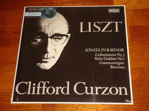 Liszt - Piano Recital - Clifford Curzon - Decca Speakers Corner 180g LP
