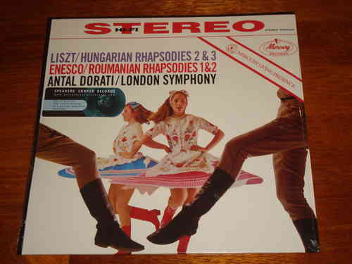 Liszt & Enseco - Ungarische & Rumänische Rhapsodien - Dorati - Mercury Speakers Corner 180g LP