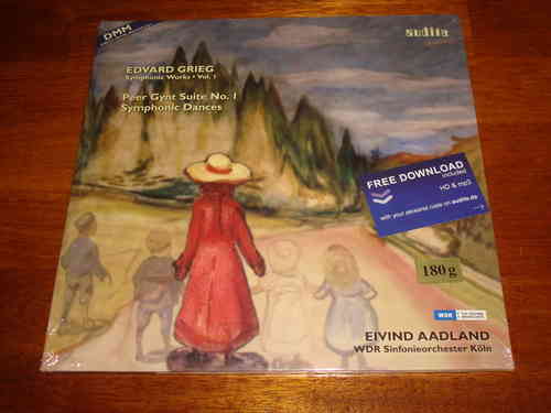 Grieg - Symphonic Works Vol.1 - Peer Gynt Suite No.1 - Aadland - Audite 180g LP
