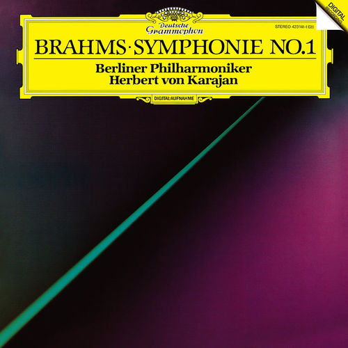 Brahms Symphony No.1 Karajan DG Analogphonic 180g LP 423141-1