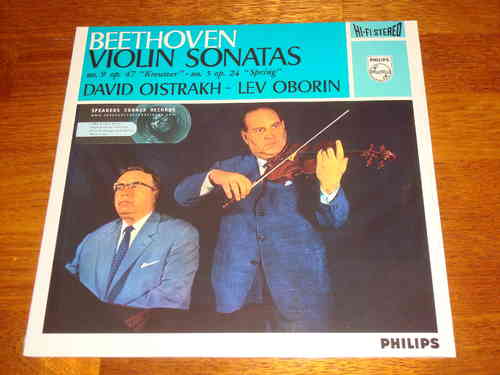 Beethoven - Violinsonaten Nos. 5 & 9 - Oistrakh Oborin - Philips Speakers Corner 180g LP