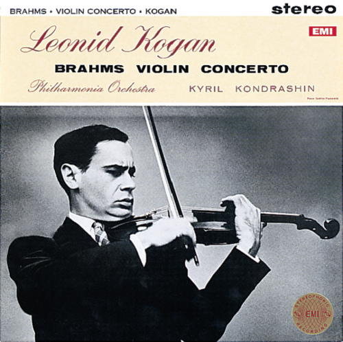 Brahms Violinkonzert Leonid Kogan Testament LP SAX 2307