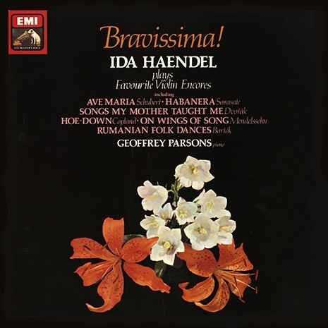 Ida Haendel Bravissima! Violin Rezital EMI Testament 180g LP