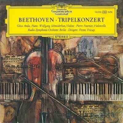 Beethoven Tripelkonzert Anda Fournier DG Clearaudio 180g LP