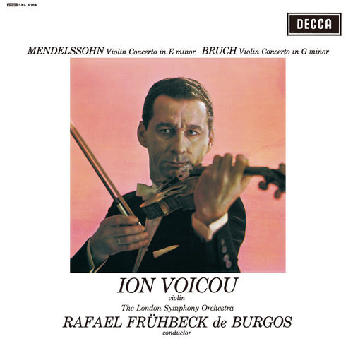 Mendelssohn Bruch Violin Concertos ION VOICOU Analogphonic LP