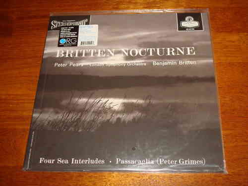 Britten - Nocturne - Benjamin Britten Peter Pears - ORG London 2x 180g 45RPM