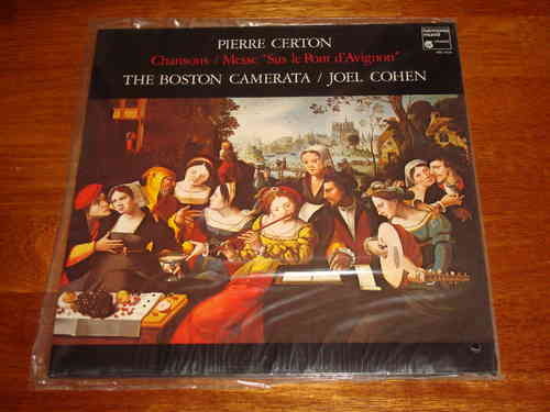 Certon - Messe Sur le Pont d´Avignon & Chansons - Boston Camerata Cohen - Harmonia Mundi France LP