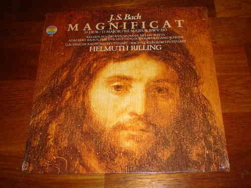 Bach - Magnificat - Helmuth Rilling Arleen Auger Helen Watts - CBS Masterworks LP