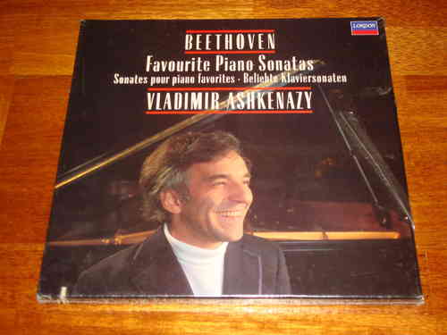 Beethoven - Beliebte Klaviersonaten - Vladimir Ashkenazy - Decca London 4 LP Box