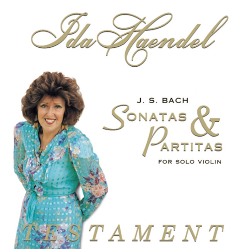 Bach Partiten und Sonaten Ida Haendel Violine Testament 3 LP
