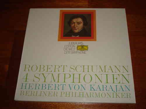 Schumann - 4 Symphonien - Karajan - DG 3 LP Box
