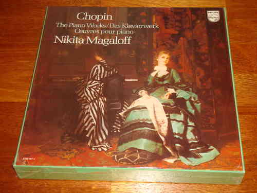 Chopin - Das Klavierwerk - Nikita Magaloff - Philips 16 LP Box