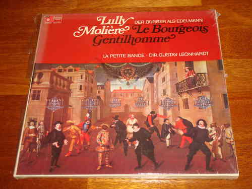 Lully / Moliere - Le Bourgeois Gentilhomme - G. Leonhardt La Petite Bande - Harmonia Mundi 4 LP Box