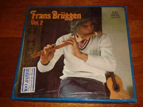 Frans Brüggen Vol.2 - Werke für Blockflöte von 10 italienischen Meistern - Telefunken 3 LP Box
