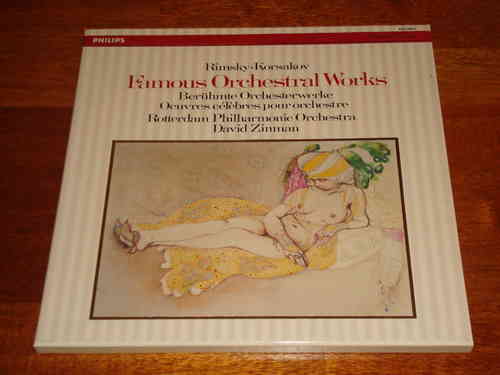 Rimsky-Korsakov - Berühmte Orchesterwerke - David Zinman - Philips Digital Classics 3 LP Box