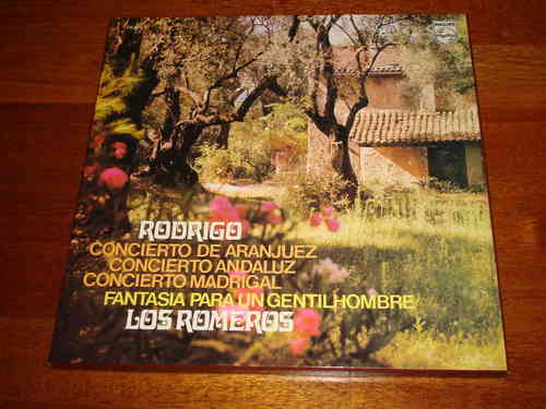 Rodrigo - Gitarrenkonzerte  - Los Romeros - Philips 2 LP Box