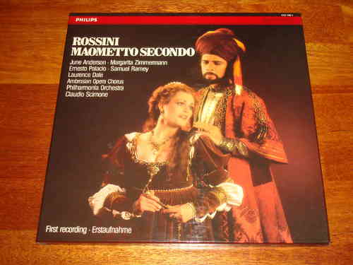 Rossini - Maometto Secondo - Scimone - Philips Digital Classics 3 LP Box