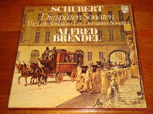 Schubert - Die späten Klaviersonaten - Brendel - Philips 2 LP Box