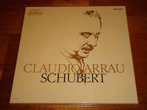 Arrau Edition - Schubert - Klavierwerke - Claudio Arrau - Philips 4 LP Box
