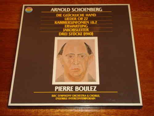 Schoenberg - Werke - Pierre Boulez - CBS 3 LP Box