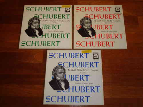 Schubert - Sämtliche Klaviersonaten - Friedrich Wuehrer - Vox 9 LP