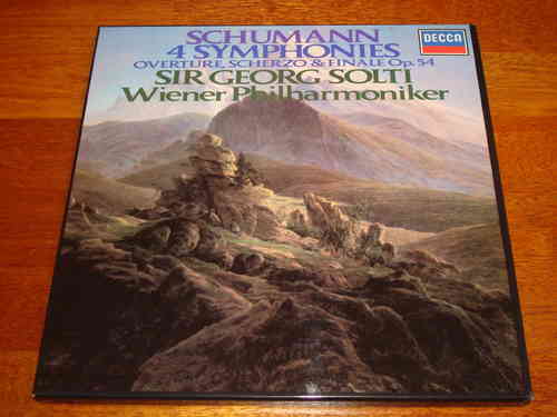 Schumann - Sämtliche 4 Symphonien - Solti - Decca 3 LP Box