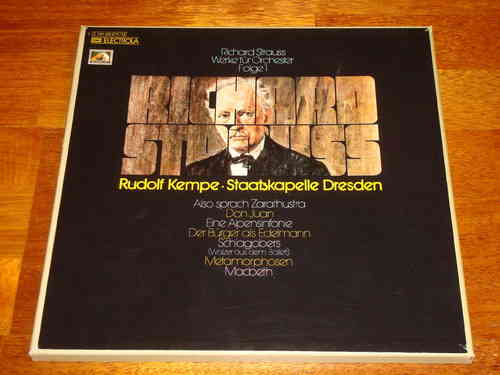 Strauss - Orchesterwerke Vol.1 - Rudolf Kempe - EMI Electrola 4 LP Box ED1