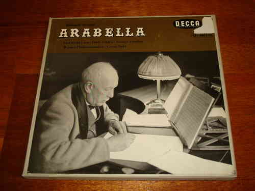 Strauss - Arabella - Georg Solti Lisa della Casa George London - Decca 4 LP Box Gold/Orange