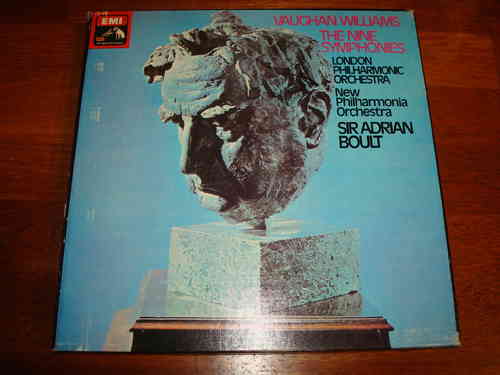 Vaughan Williams - Die 9 Symphonien - Boult - EMI UK 9 LP Box