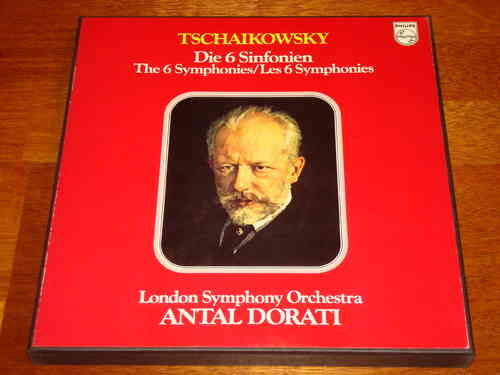 Tchaikovsky - Sämtliche Symphonien - Dorati - Philips 6 LP Box
