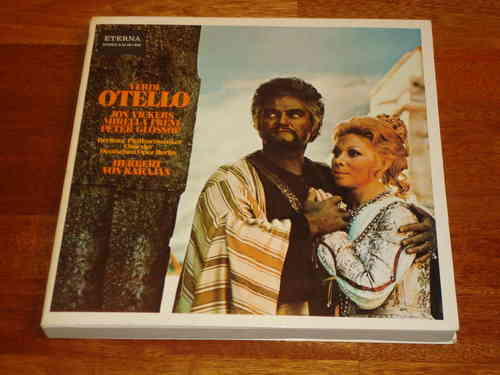 Verdi - Otello - Karajan Mirella Freni Jon Vickers - Eterna 3 LP Box