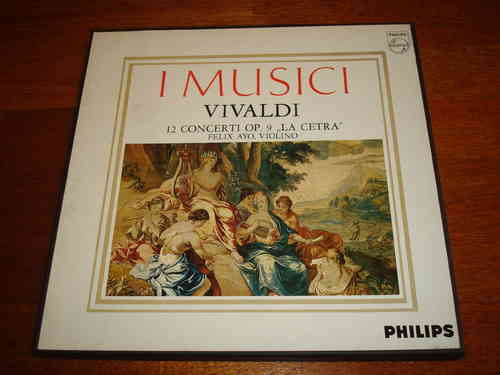 Vivaldi - 12 Concerti op.9 La Cetra - Felix Ayo ( Violine ) I Musici - Philips 3 LP Box